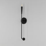 Vela Wall Sconce Black by Maxim Lighting