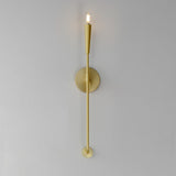 Vela Wall Sconce Satin Brass by Maxim Lighting