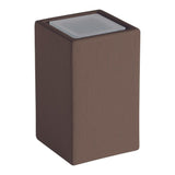 Venera Ceramic Wall Light by Geo Contemporary - Brown ceramic