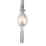 Veneto 1-Light Pendant, shown in Sterling, by Hubbardton Forge