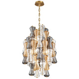 Veneto Chandelier Small By Lib And Co - Front View