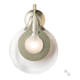 Veneto Wall Sconce, shown in Modern Brass, by Hubbardton Forge