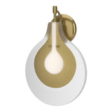 Veneto Wall Sconce in Modern Brass by Hubbardton Forge