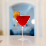 Veneziano Mixology Martini Glass by Zafferano, lifestyle view 4
