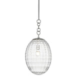 Venice Pendant - 12 Inch - Polished Nickel by Hudson Valley