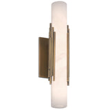 Venna Wall Sconce 16 Inch Brass By Eurofase - Side View