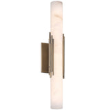 Venna Wall Sconce 22 Inch Brass By Eurofase - Side View