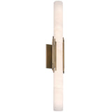 Venna Wall Sconce 28 Inch Brass By Eurofase - Side View