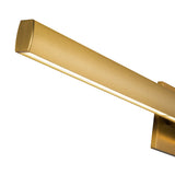 Vera Vanity Light Brushed Gold Large Kuzco Detailed View