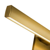 Vera Vanity Light Brushed Gold Medium Kuzco Detailed View