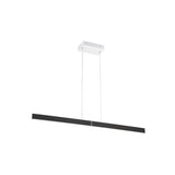 Verdura Linear Suspension By Eurofase, Finish: Black
