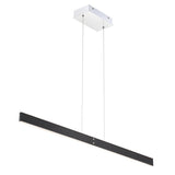 Verdura Linear Suspension By Eurofase, Finish: Black