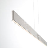 Verdura Linear Suspension By Eurofase, Finish: Gray