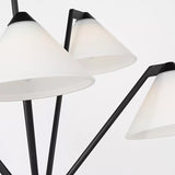 Verley Chandelier Midnight Black By Generation Lighting - Detailed View3