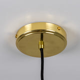 Vernon Raffia Pendant - Polished Brass