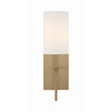 Veronica 1-Light Sconce 5'' Aged Brass
