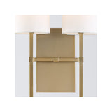 Veronica 2-Light Sconce 11'' Aged Brass