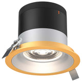 Versa 6” Modular Recessed Light Alzak Round Gold Trim By DALS