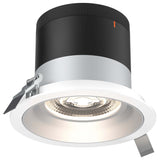 Versa 6” Modular Recessed Light Alzak Round White Trim By DALS