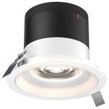 Versa 6” Modular Recessed Light White Round White Trim By DALS