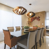 Versatil Pendant By Accord, Color: Imbuia, Louro Freijo, Teak, American Walnut, Maple, Charcoal, Sand, Organic Black, Organic White, Organic Cappuccino, Organic Gold, Organic Lead Grey, Size: Small, Medium, ,| Casa Di Luce Lighting