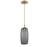 Vessel Pendant Gilded Brass Smoke By Hammerton