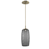 Vessel Pendant Heritage Brass Smoke By Hammerton