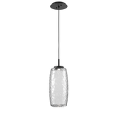 Vessel Pendant Matte Black Clear By Hammerton