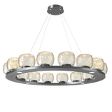 Vessel Ring Chandelier Large Gunmetal By Hammerton