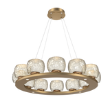 Vessel Ring Chandelier Medium Novel Brass By Hammerton