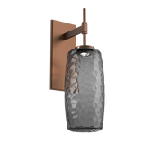 Vessel Tempo Sconce Burnished Bronze Smoke By Hammerton