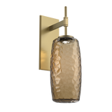 Vessel Tempo Sconce Gilded Brass Bronze By Hammerton