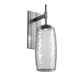 Vessel Tempo Sconce Gunmetal Clear By Hammerton