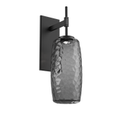 Vessel Tempo Sconce Matte Black Smoke By Hammerton
