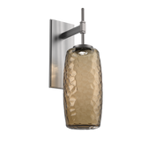 Vessel Tempo Sconce Satin Nickel Bronze By Hammerton