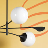 Victoria Chandelier Black By Mitzi Detailed View