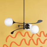 Victoria Chandelier Black By Mitzi Lifestyle View