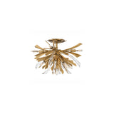 Vida Large Semi-Flush Mount - Burnished Gold - by Fredrick Ramond