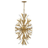 Vida Orb Chandelier - Burnished Gold - by Fredrick Ramond