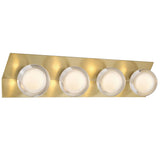 Vinci Vanity Light Brass 4 Lights By Lib And Co