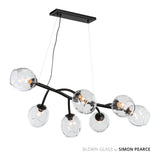 Vine Pendant, shown in Black, by Hubbardton Forge