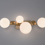 Vine Vanity Light 4 Lights Gold By Eurofase Lifestyle View