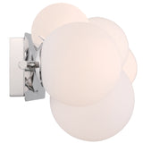 Vine Vanity Light 5 Lights Nickel By Eurofase Side View