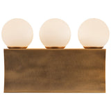 Vintage Brass 12inch Sinclair Wall/Vanity Light by Alora Lighting