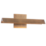 Vintage Brass 15inch Galleria Wall Sconce by Kuzco Lighting