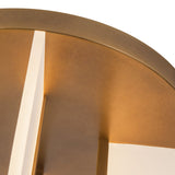 Vintage Brass 16inch Anders Semi-Flush Mount by Alora Lighting Details