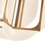 Vintage Brass 24inch Anders Chandelier by Alora Lighting Details