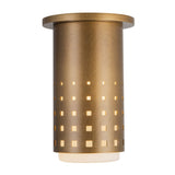Vintage Brass Astoria Semi-Flush Mount by Kuzco
