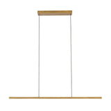 Vintage Brass Drift Linear Pendant by Kuzco Lighting