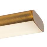 Vintage Brass Drift Linear Pendant by Kuzco Lighting Details
